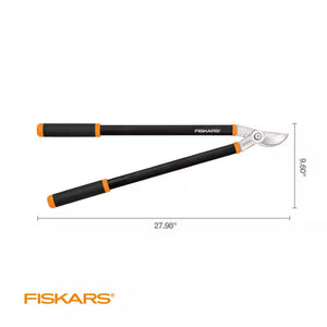 Fiskars 28-Inch Bypass Lopper with 1-3/4 Inch Cut Capacity