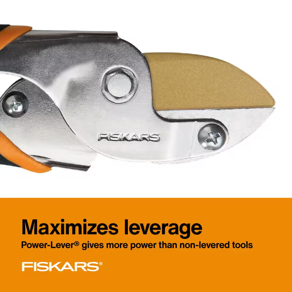 Fiskars 5/8 Inch Cut Capacity Anvil Hand Pruning Shears