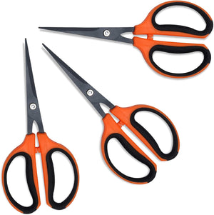 Growneer 3-Pack Trimming Teflon-Coated Scissors