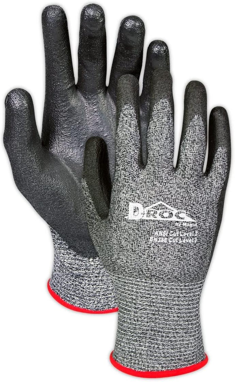 Magid ROC80T Ultra Light ANSI Cut Level 2 PU Palm Glove