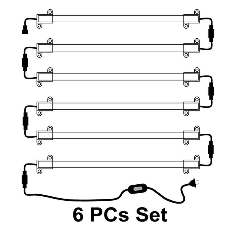 220V LED Grow Light Bar Set: Indoor/Outdoor Plants