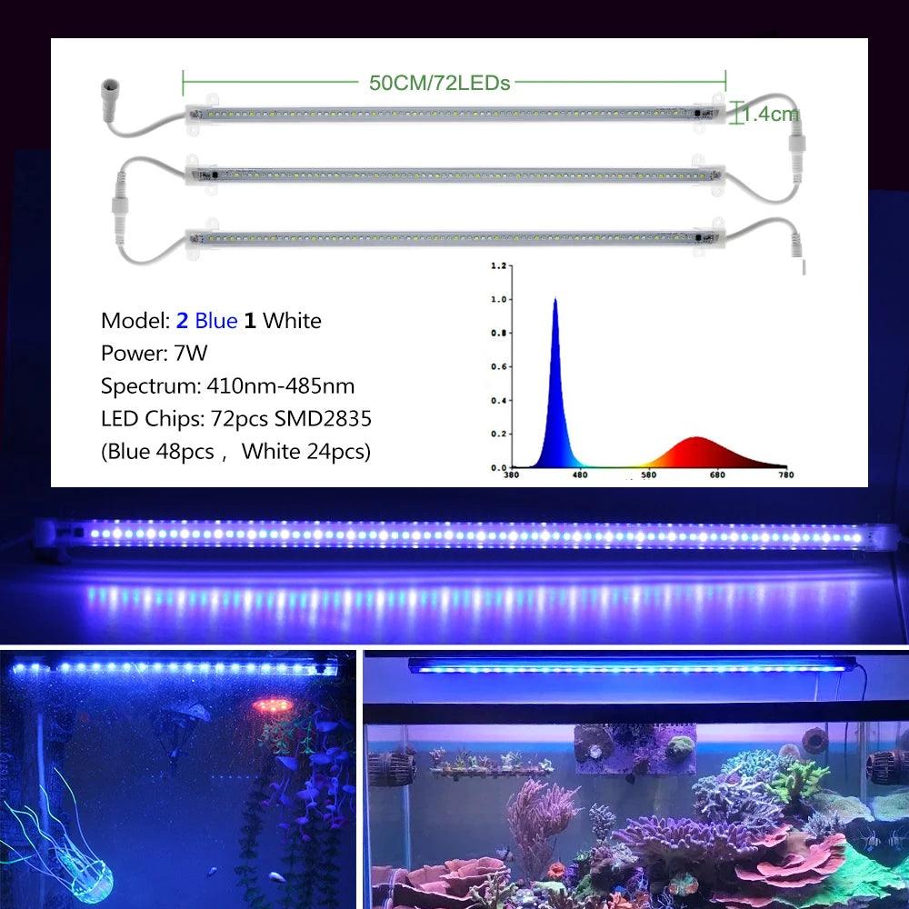 220V LED Grow Light Bar Set: Indoor/Outdoor Plants