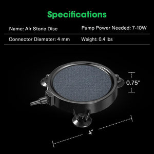 VivoSun Air Stone Disc for Aeroponics 