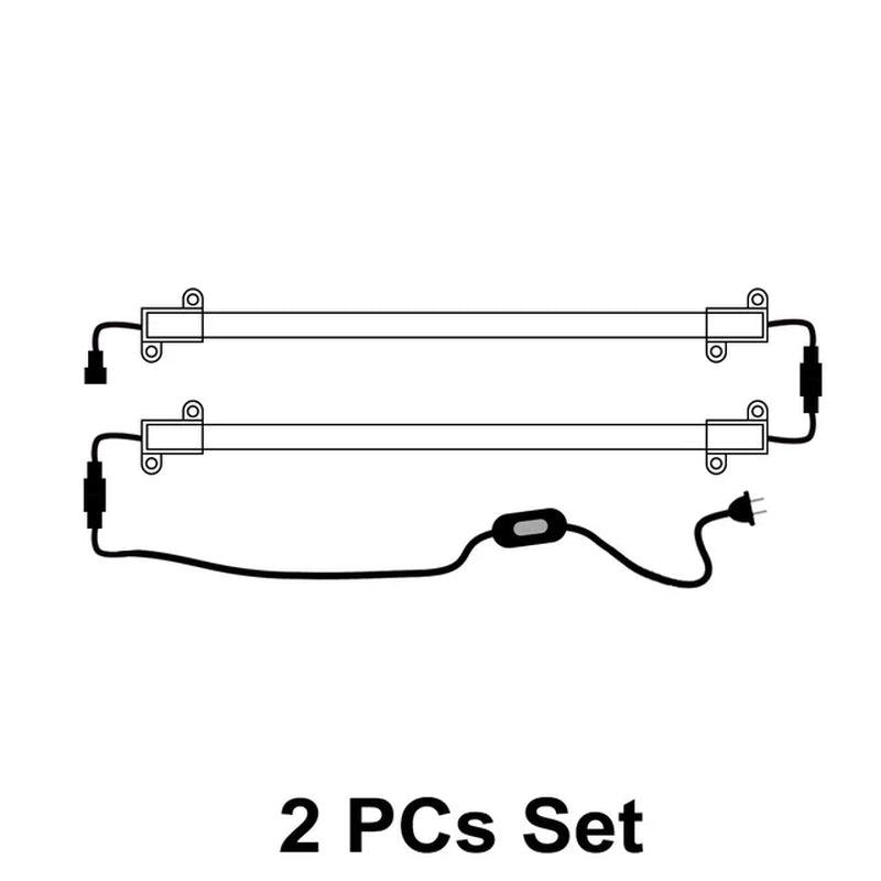 220V LED Grow Light Bar Set: Indoor/Outdoor Plants