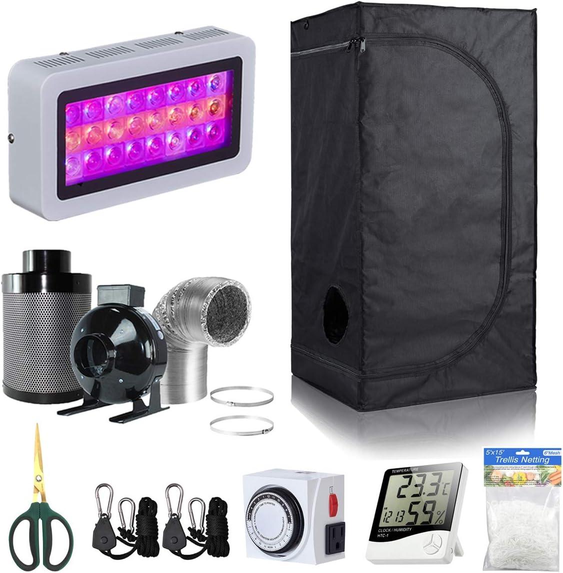 BloomGrow Indoor Grow Tent Complete Kit