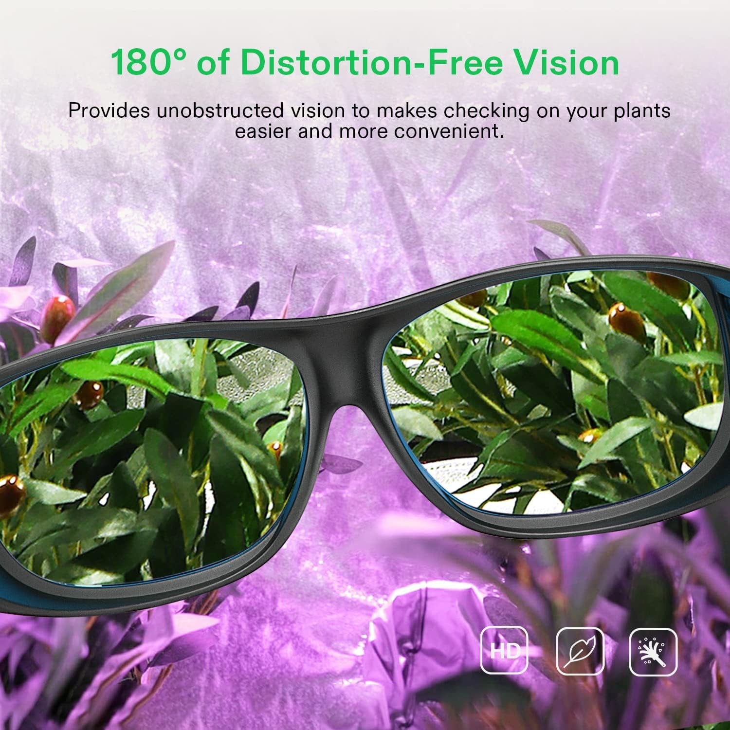 VivoSun Indoor Hydroponics Grow Room Glasses