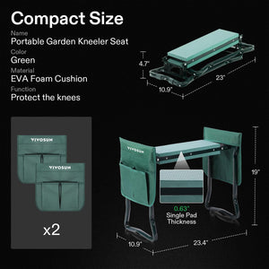 VivoSun Garden Kneeler and Seat