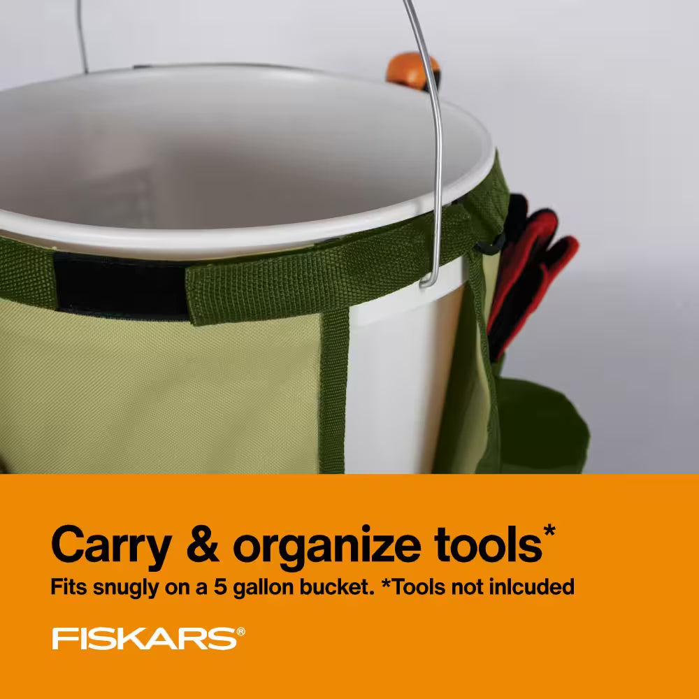 Fiskars 5 Gallon Garden Bucket Caddy