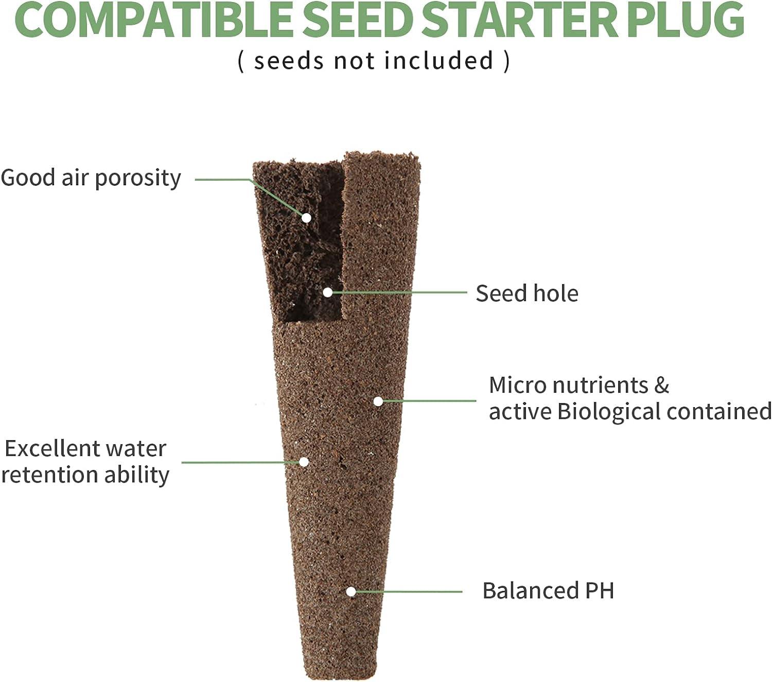 HydroSlate Premuim Pack Grow Sponges