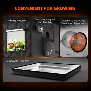 Spider Farmer Pro Hydroponic Grow Tent kit for Indoor Growing 