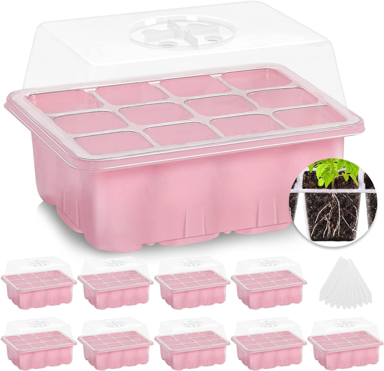 MIXC Direct 10 Pack Mini Greenhouse Germination Kit