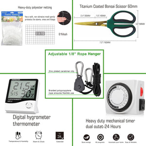 BloomGrow Indoor Grow Tent Complete Kit