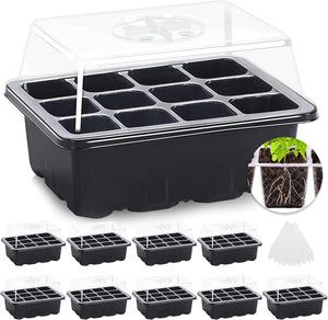 MIXC Direct 10 Pack Mini Greenhouse Germination Kit