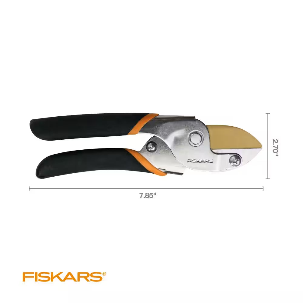 Fiskars 5/8 Inch Cut Capacity Anvil Hand Pruning Shears