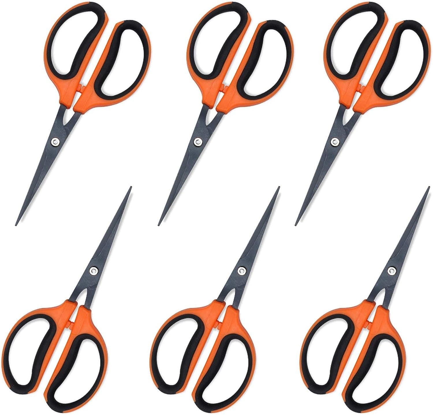 Growneer 3-Pack Trimming Teflon-Coated Scissors