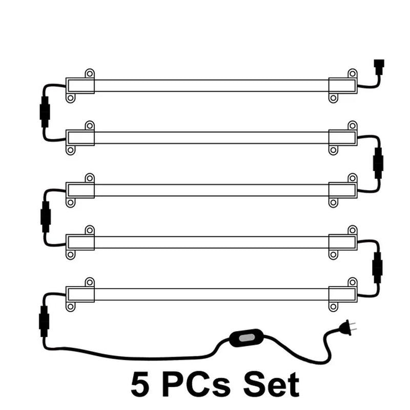 220V LED Grow Light Bar Set: Indoor/Outdoor Plants