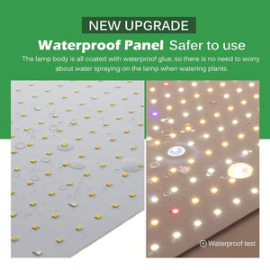 Full Spectrum LED Grow Light: Waterproof Panel for Seedlings