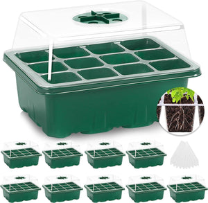 MIXC Direct 10 Pack Mini Greenhouse Germination Kit