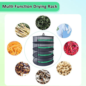 8-Layer Herb Drying Rack