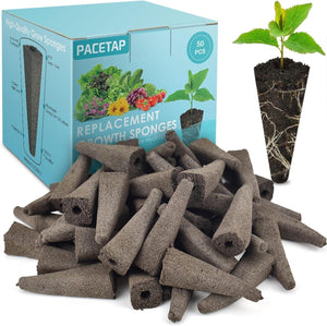 Pacetap Grow Sponges 50-Pack