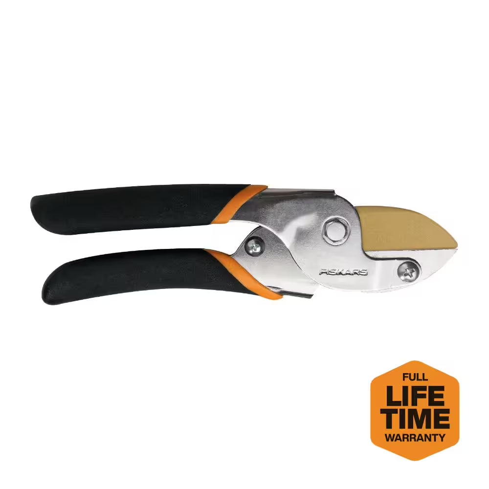 Fiskars 5/8 Inch Cut Capacity Anvil Hand Pruning Shears