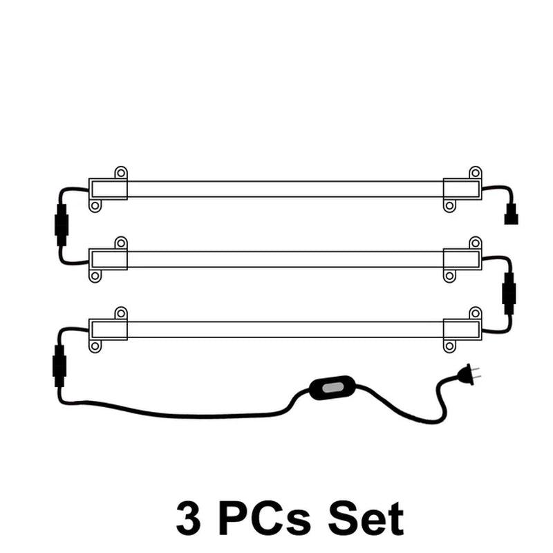 220V LED Grow Light Bar Set: Indoor/Outdoor Plants